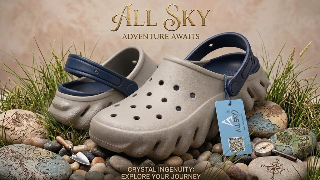 Men's Premium EVA Clogs with Adjustable Backstrap – Perfect for Rain & Outdoor Casual Wear