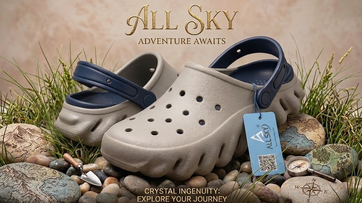 Men's Premium EVA Clogs with Adjustable Backstrap – Perfect for Rain & Outdoor Casual Wear