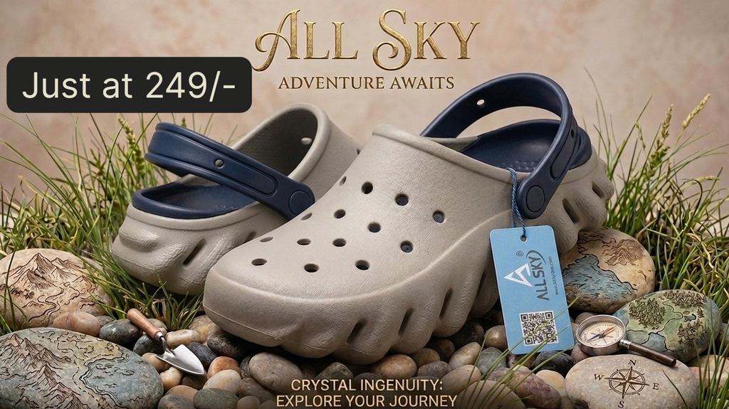 Men's Premium EVA Clogs with Adjustable Backstrap – Perfect for Rain & Outdoor Casual Wear