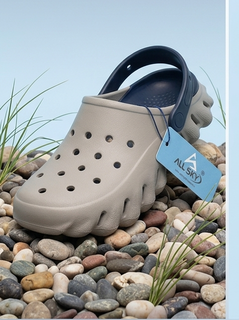 Men's Premium EVA Clogs with Adjustable Backstrap – Perfect for Rain & Outdoor Casual Wear