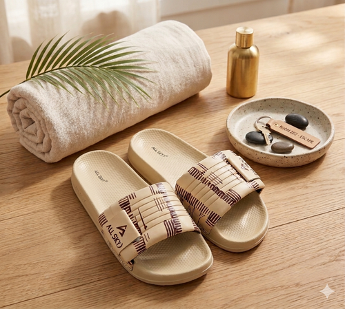 All-Sky Men's Premium Sliders – Lightweight EVA Comfort Slides with Stylish Graphic Strap